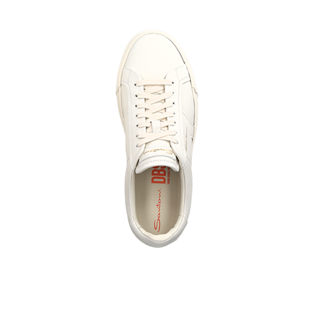 Santoni 21779 I20 sneaker in white