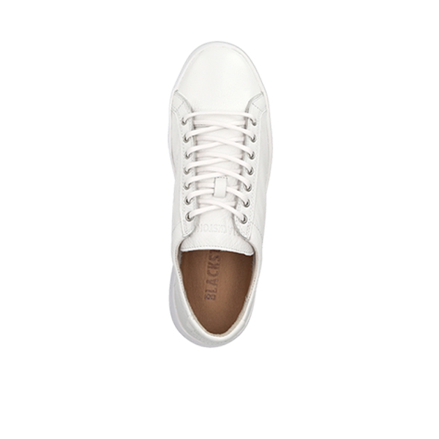 Blackstone ZG18 WHITE MORGAN LOW sneaker in white