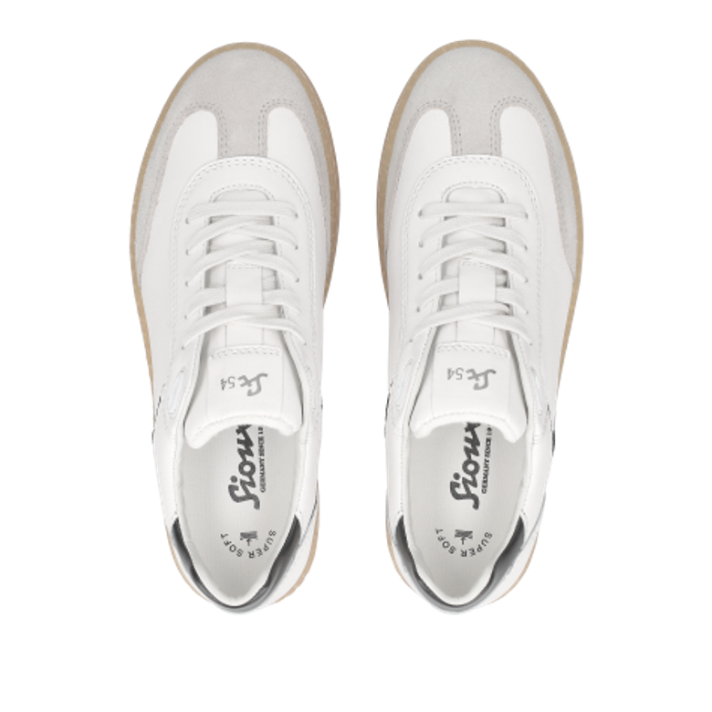 Sioux 11933 TEDROSO-708 sneaker in white