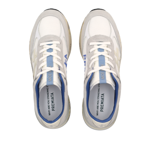 Premiata MOERUN 8075 sneaker in white