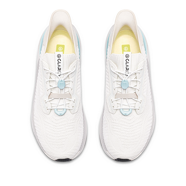 Clarks Pace Rise 26187374 7 Sneaker in white