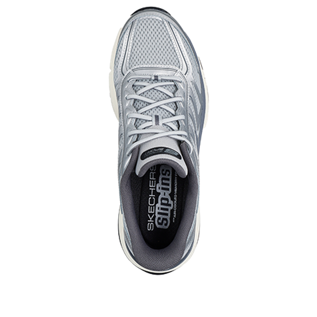 Skechers 233150 SLGY STAMINA sneaker in silver