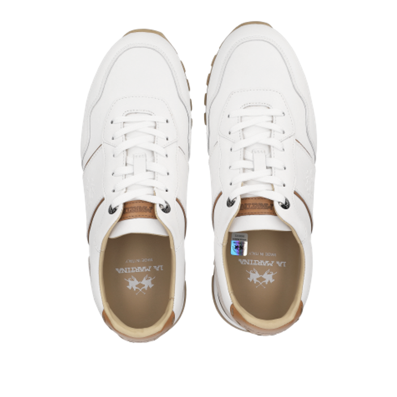 La Martina SCARPA UOMO sneaker in white