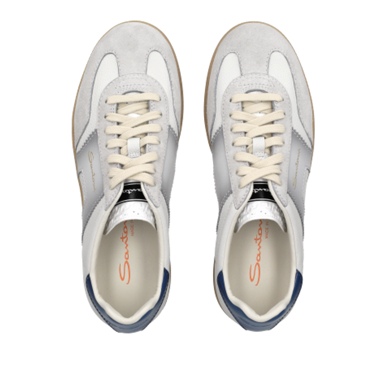 Santoni 21965 I32 sneaker in white