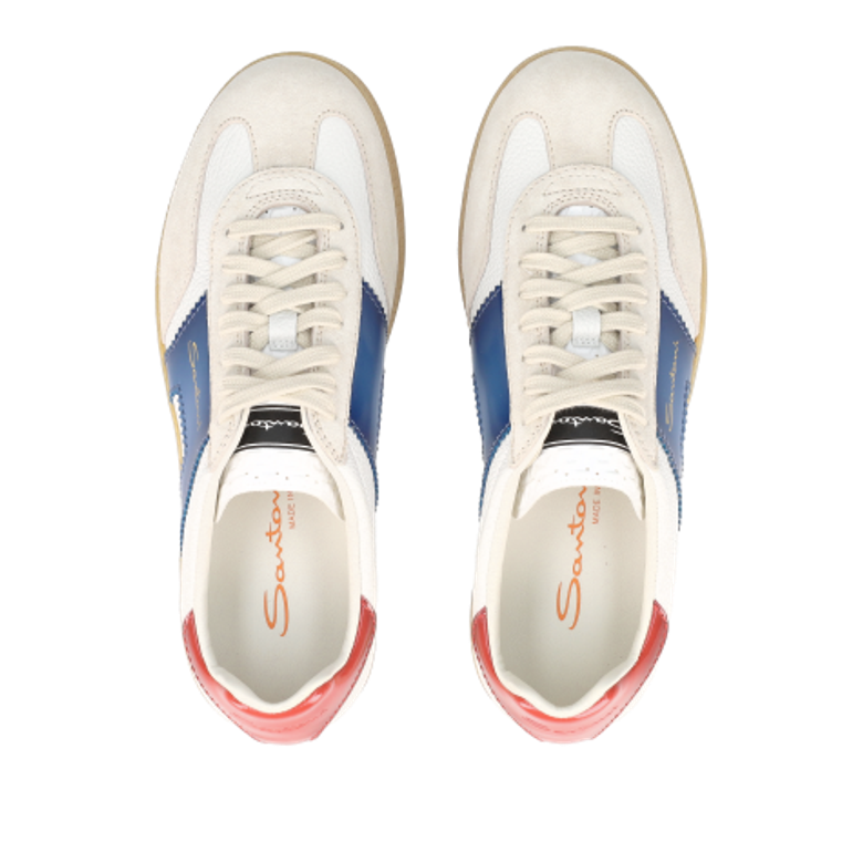 Santoni 21965 I60 sneaker in white