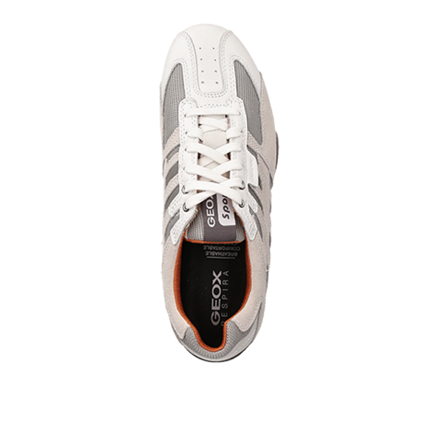 GEOX SNAKE sneaker in white