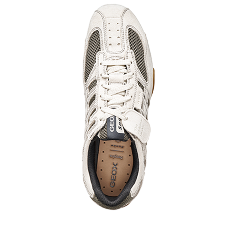 GEOX SNAKE sneaker in white