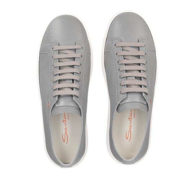 Santoni 21571 G45 sneaker in gray