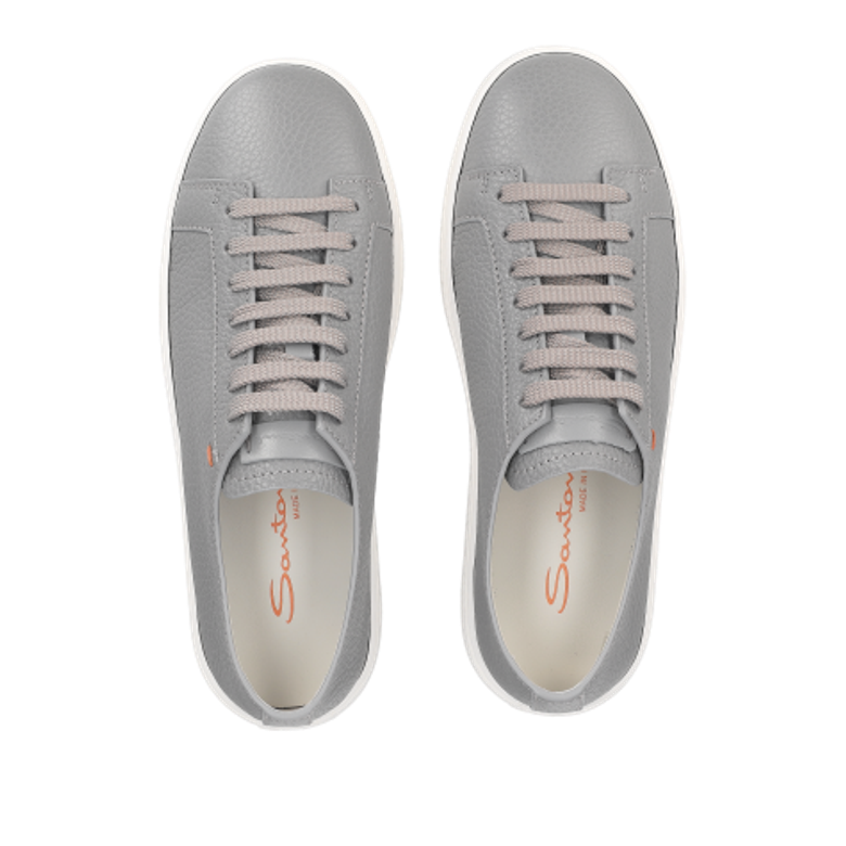 Santoni 21571 G45 sneaker in gray