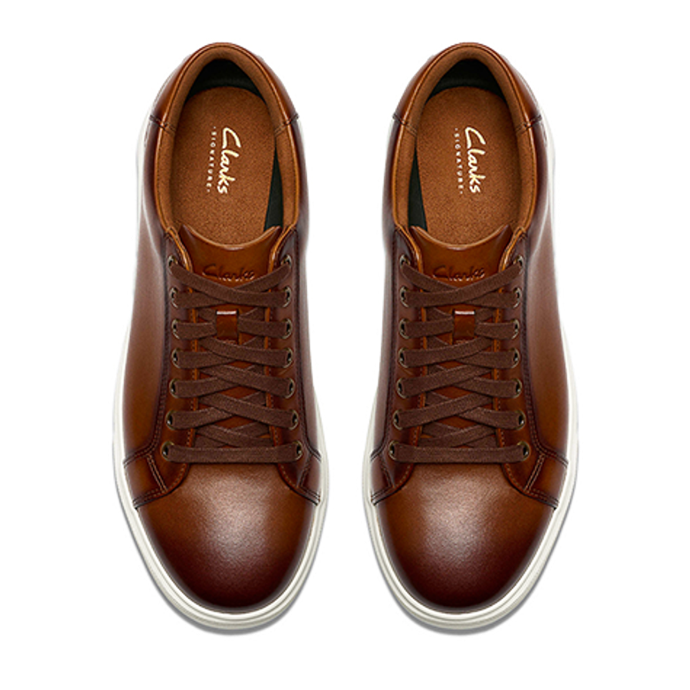 Clarks Goswell Tie 26186561 7 Sneaker in braun