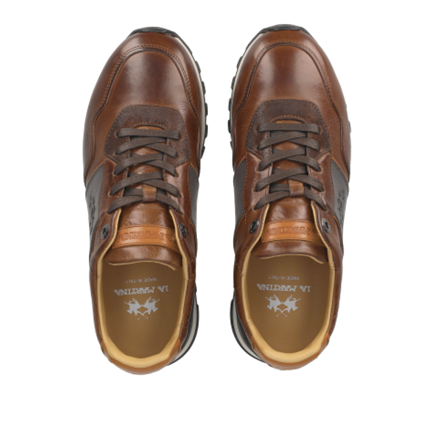 La Martina TODI sneaker in brown