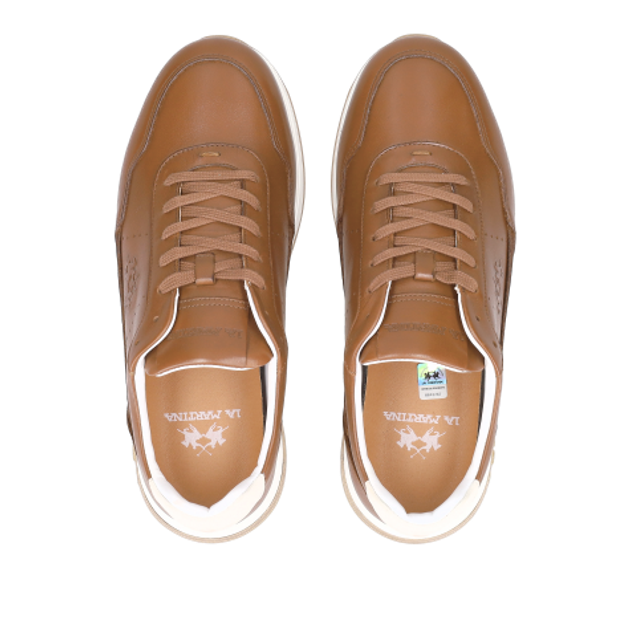 La Martina RUTA 40 sneaker in brown