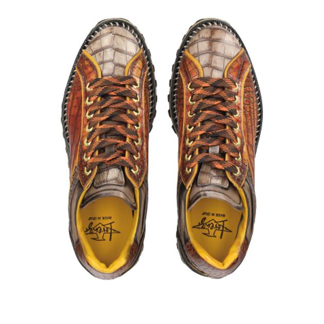 Lorenzi 17070 MESSICO AL ROCCIA sneaker in brown