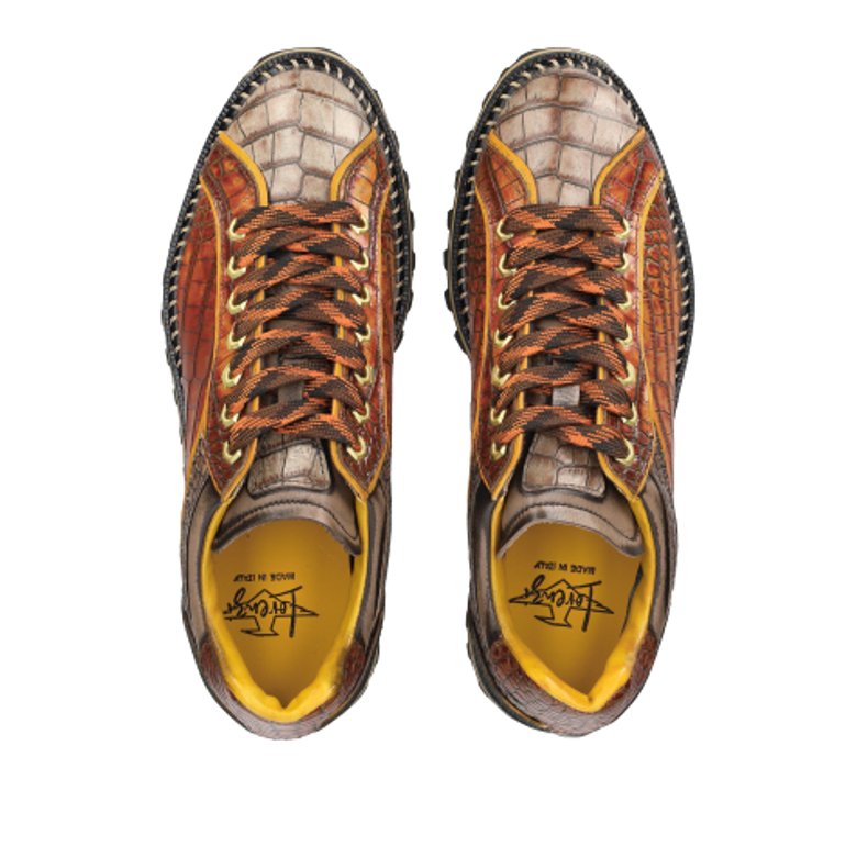 Lorenzi 17070 MESSICO AL ROCCIA sneaker in brown