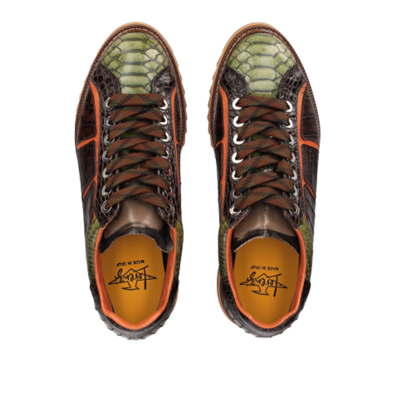 Lorenzi 17071 FRESH AL VERDE sneaker in brown