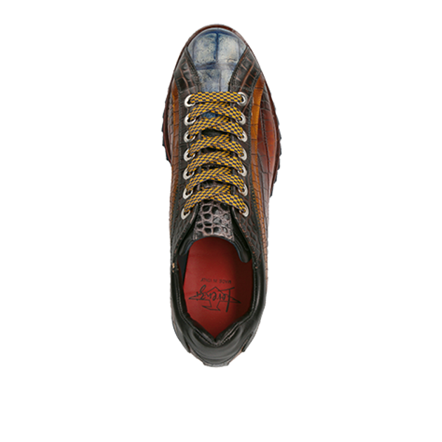 Lorenzi 14434 FIJI BLU sneaker in brown