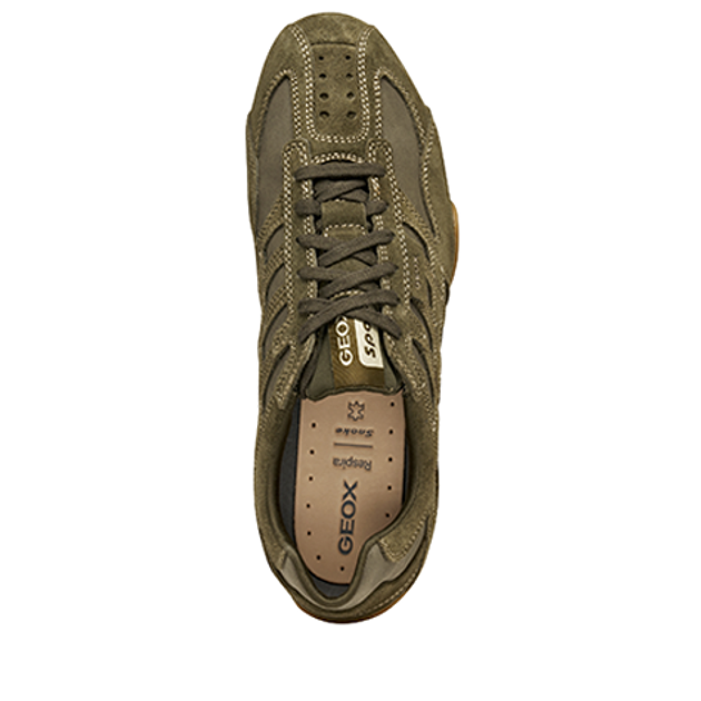 GEOX SNAKE sneaker in brown