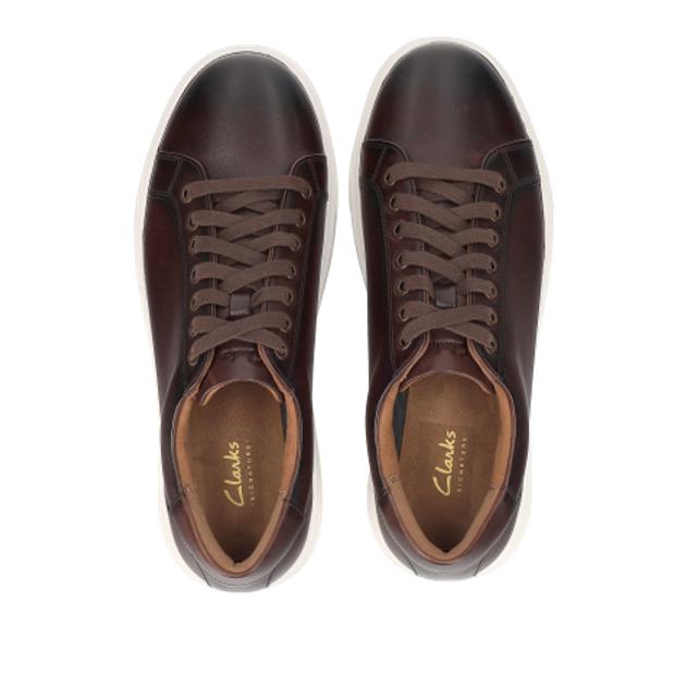 Clarks Goswell Tie 26186560 7 Sneaker in braun