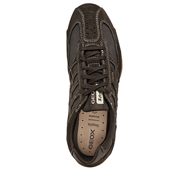 GEOX SNAKE sneaker in brown