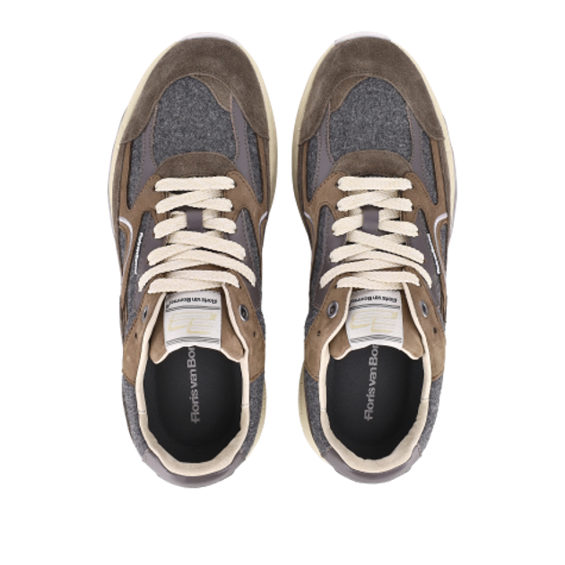 Floris van Bommel De Rezer Sneaker in braun