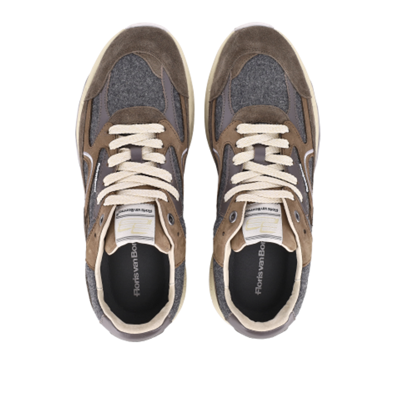 Floris van Bommel De Rezer Sneaker in braun