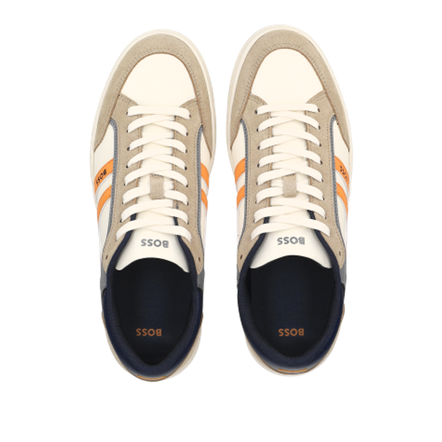 Boss Rhys Tenn pumi sneaker in beige