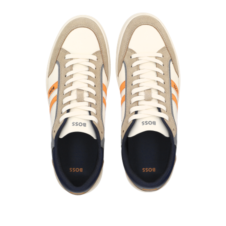 Boss Rhys Tenn pumi sneaker in beige