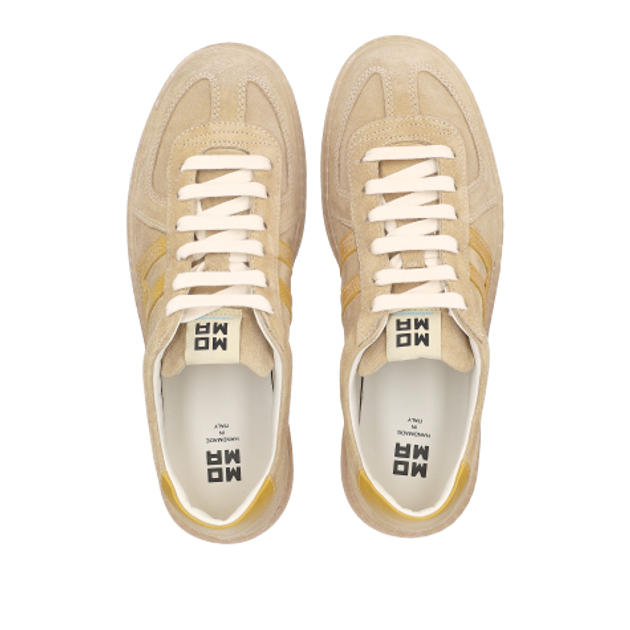 Moma 10601A-VARI BEIGE OCRA sneaker in beige