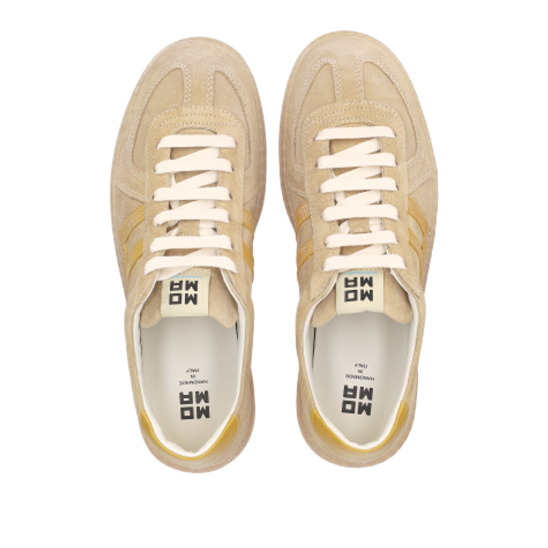 Moma 10601A-VARI BEIGE OCRA sneaker in beige
