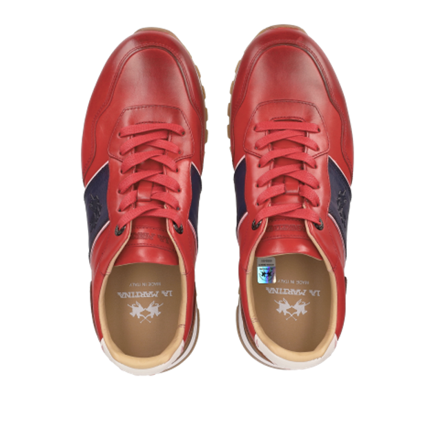 La Martina TODI sneaker in red