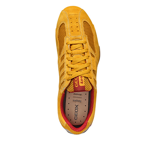 GEOX SNAKE sneaker in yellow