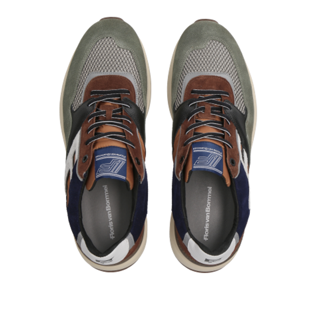 Floris van Bommel NOPPI sneaker in green