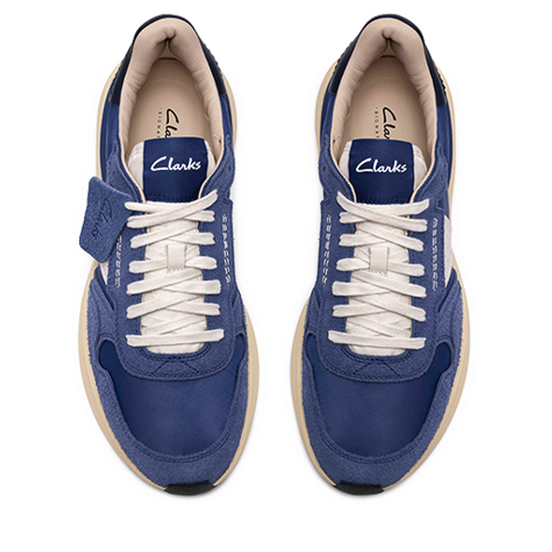 Clarks CraftWick Lace 26186556 7 Sneaker in blue