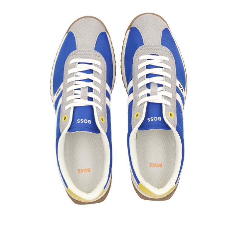 Boss Zayn Lowp nymi sneaker in blue