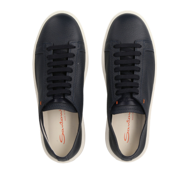 Santoni CLEAN ICON - 21439 U55 Sneaker in blau