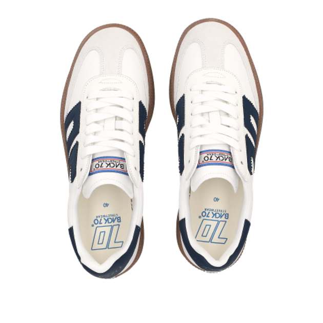 BACK 70 108028-000002 DOUBLE V26 sneaker in blue