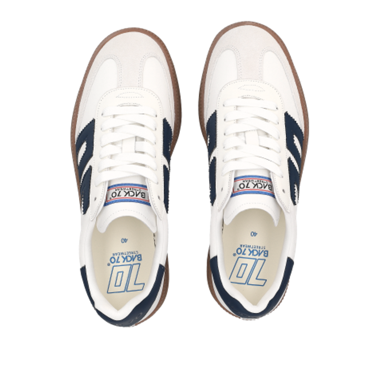 BACK 70 108028-000002 DOUBLE V26 sneaker in blue