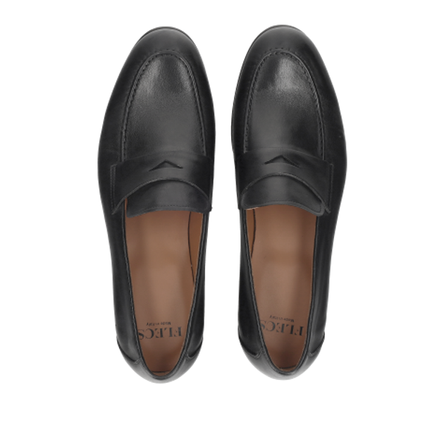 Flecs M720-1 NERO slip-on shoe in black