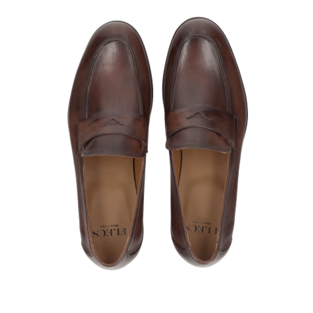 Flecs M720 BUFALO TDM slip-on shoe in brown