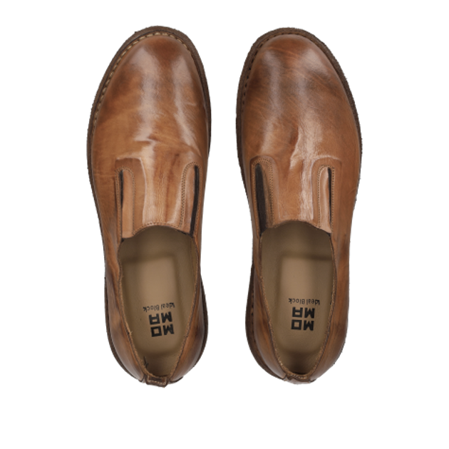 Moma 14502F-VIV WHISKY slip-on shoe in brown