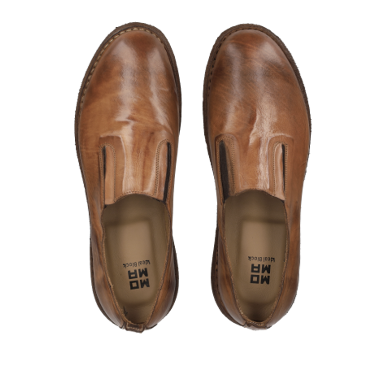 Moma 14502F-VIV WHISKY slip-on shoe in brown