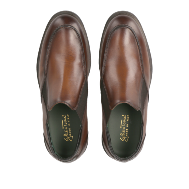 Galizio Torresi 322848 V70208 slip-on shoe in brown