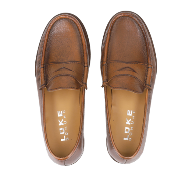 Lüke shoes 410 BUFALO slip-on shoe in brown