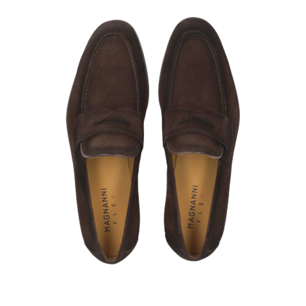 Magnanni 25396 MARRON slip-on shoe in brown