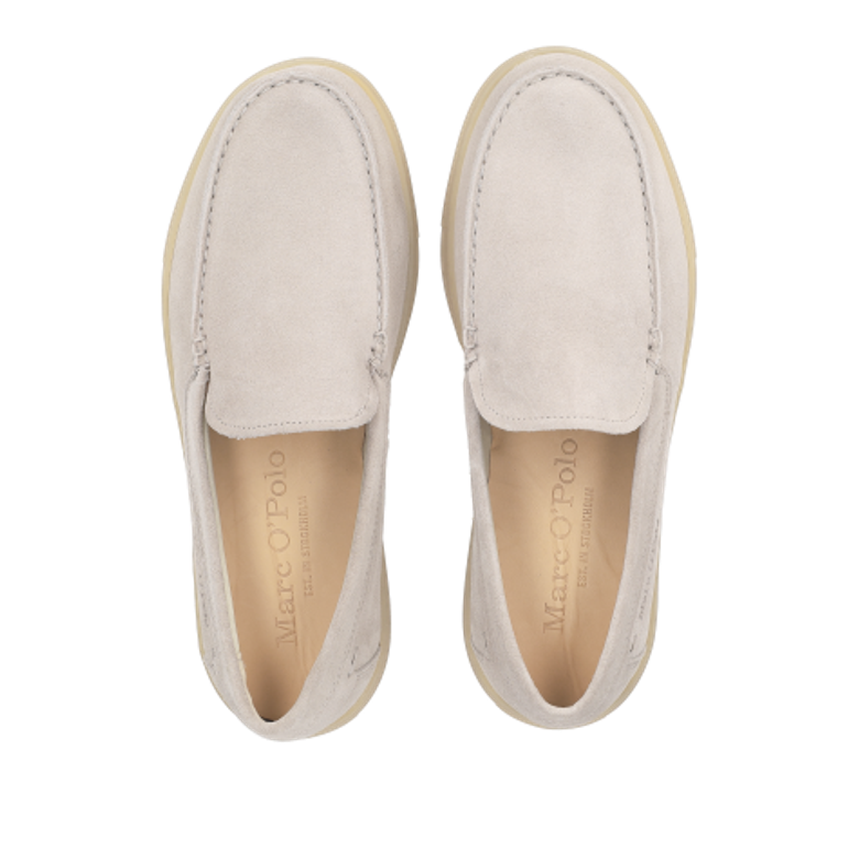 Marc O' Polo KARO 6B slip-on shoe in beige