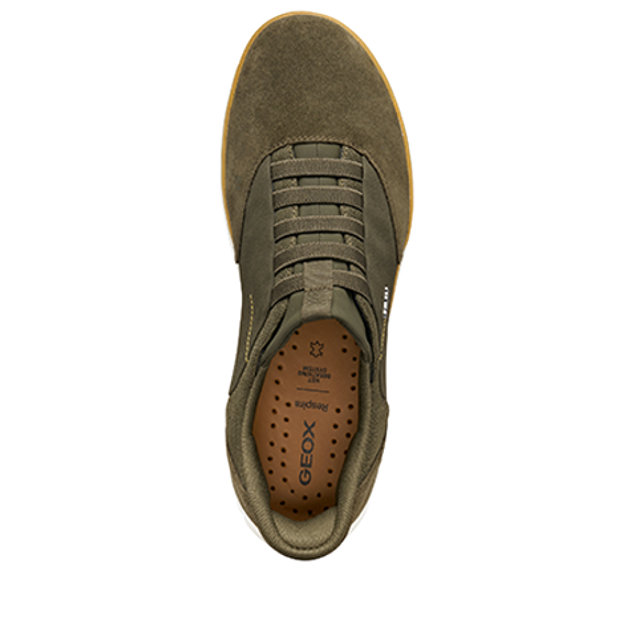 GEOX NEBULA 2.0 PLUS slip-on shoe in green