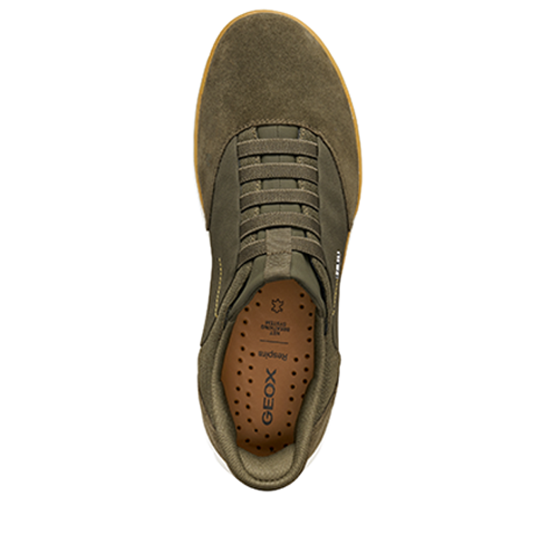 GEOX NEBULA 2.0 PLUS slip-on shoe in green