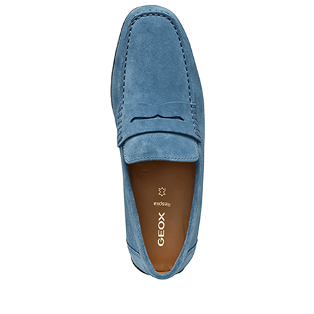 GEOX KOSMOPOLIS slip-on shoes in blue