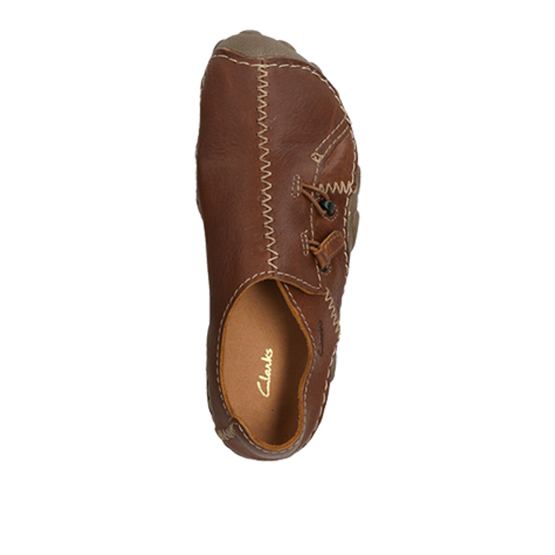 Clarks Mamo Spirit II sneaker in brown