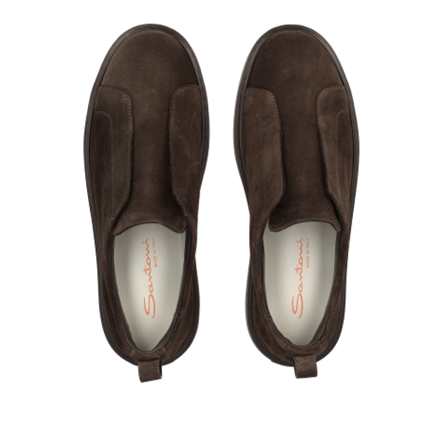 Santoni 21995 T50 sneaker in brown